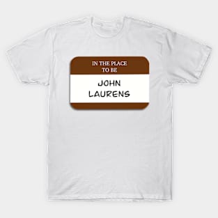 John Laurens  Hamilton Name Tag Fan Art T-Shirt